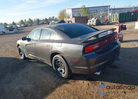 2013 Dodge Charger Police from USA, damaged, VIN 2C3CDXAT0DH712999
